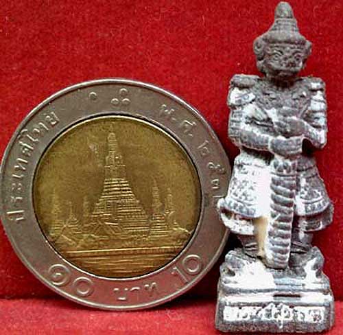 *ท้าวเวสสุวัณ ผงไม้ตะเคียน ตะกรุดทอง รุ่นแรก ปี๔๗..ลพ.พูล วัดไผ่ล้อม*