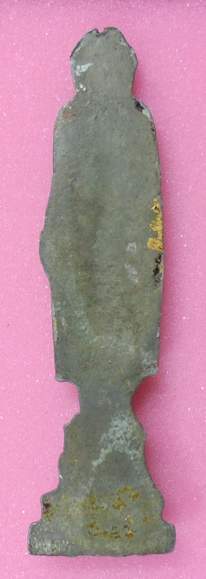 *** พระเนื้อชินเงิน พิมพ์ปางห้ามญาติ อยุธยา ปิดทองเก่า ***