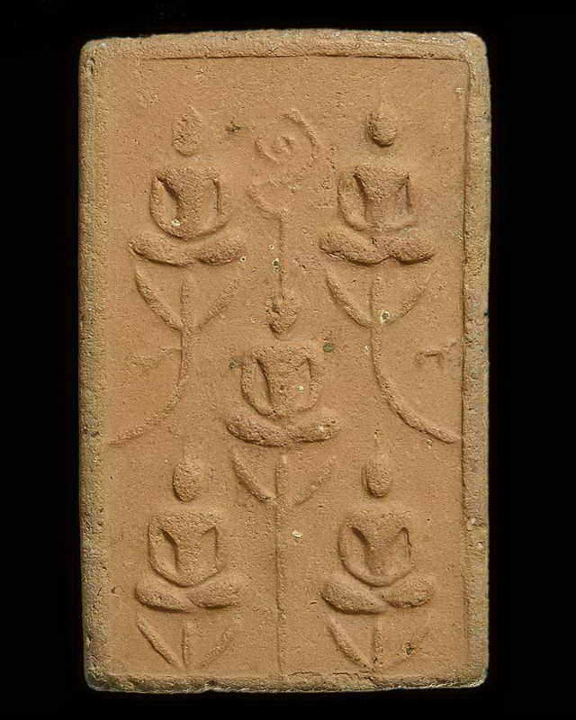 พระเครื่องหลวงพ่อเงิน วัดบางคลาน พิมพ์พระเจ้า ๕ พระองค์ พร้อมบัตรรับประกันพระแท้