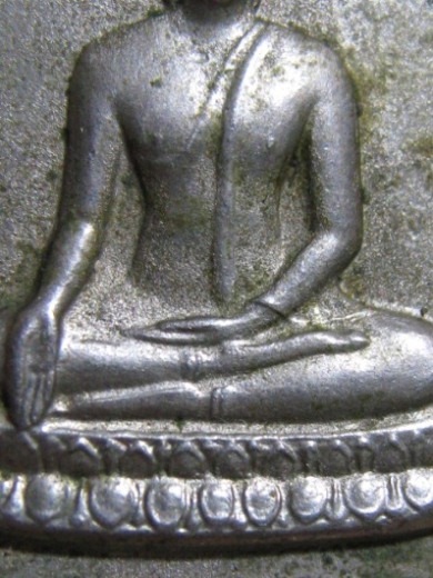 เหรียญพระพุทธห้าเหลี่ยมหลวงพ่อเงิน ปี2506 เนื้ออัลปาการ์ วัดดอนยายหอม จ.นครปฐม สภาพพอสวย  