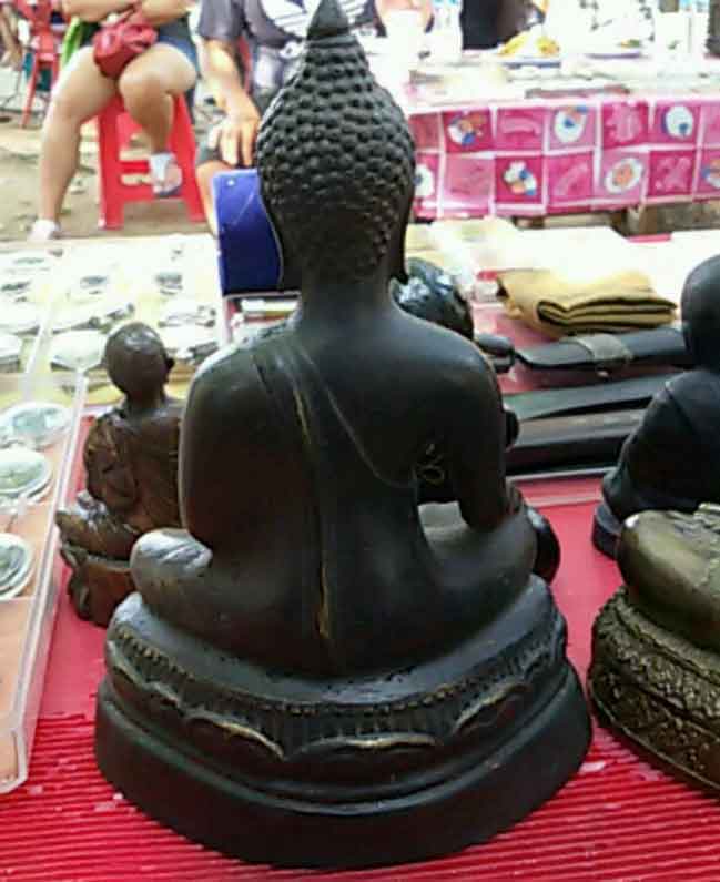 หลวงพ่อสุโขทัย ขนาด5นิ้ว เนื้อทองเหลือง ก้นอุดดิน