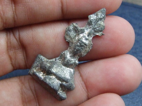 พระพิมพ์ปรกโพธิ์ เนื้อชิน กรุวัดเกาะ สัมพันธวงศ์ กทม. สภาพสวย