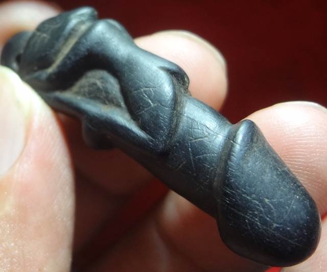  ปลัดขิกนางครวญ เนื้อไม้พญางิ้วดำ หลวงพ่อคงวัดวังสรรพรส