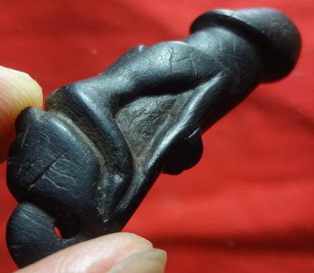  ปลัดขิกนางครวญ เนื้อไม้พญางิ้วดำ หลวงพ่อคงวัดวังสรรพรส