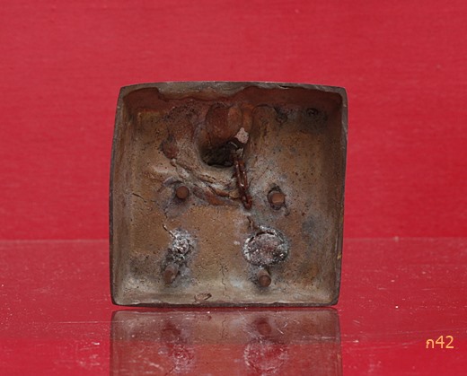 พระบูชาหลวงพ่อแช่ม วัดฉงลอง ภูเก็ต (ตาลปัตร พัดยศ ถอดได้)