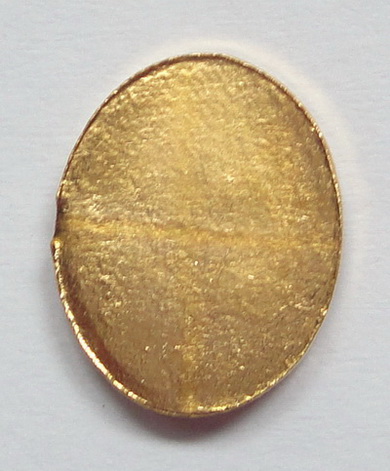 เหรียญหัวแหวน หลวงปู่ทวดปี 06 เนื้อทองแดงกะไหล่ทอง