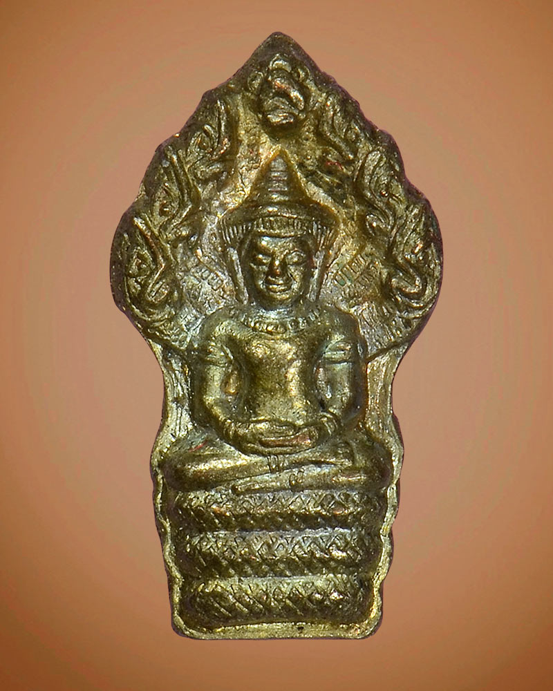 +++นาคปรก ปีมังกรทอง ลพ.พรหม วัดขนอนเหนือ ปี 31 เนื้อนวโลหะ+++