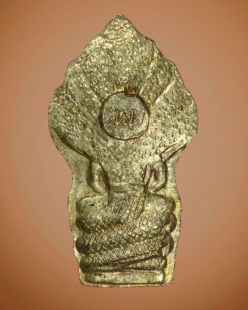 +++นาคปรก ปีมังกรทอง ลพ.พรหม วัดขนอนเหนือ ปี 31 เนื้อนวโลหะ+++