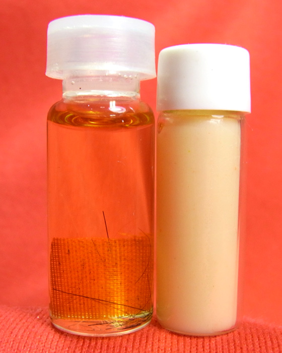 น้ำมันงา จีวร เกษา สีผึ้ง ยุคต้น หลวงปู่บัว ถามโก วัดศรีบูรพาราม จ.ตราด