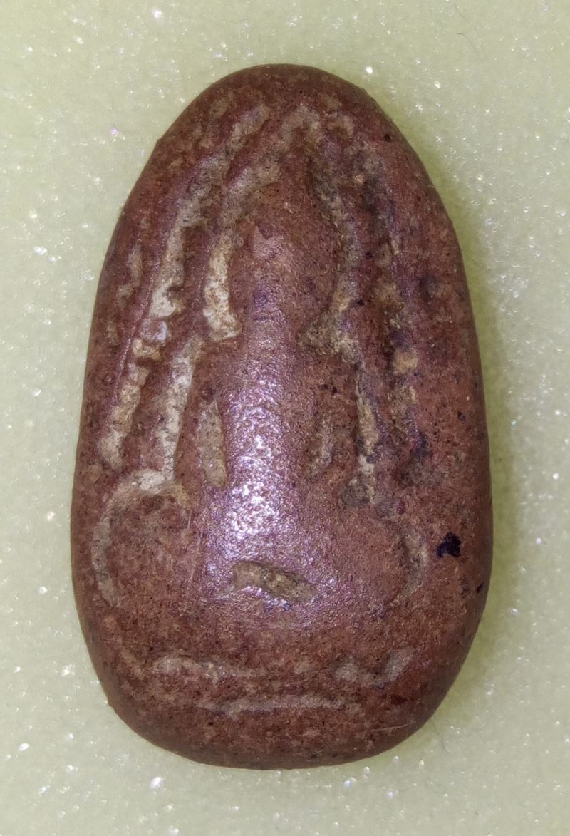 พระกรุวัดจุฬามณี พิมพ์ชินราชข้างขีด หน้าเดียว