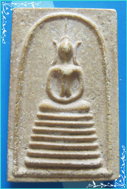 ...ลพ.ทองสุข วัดบันไดทอง เพชรบุรี พระสมเด็จรุ่นแรก พิมพ์เจ็ดชั้น เนื้อผงเก่าๆ หลังยันต์ หายากๆ ...