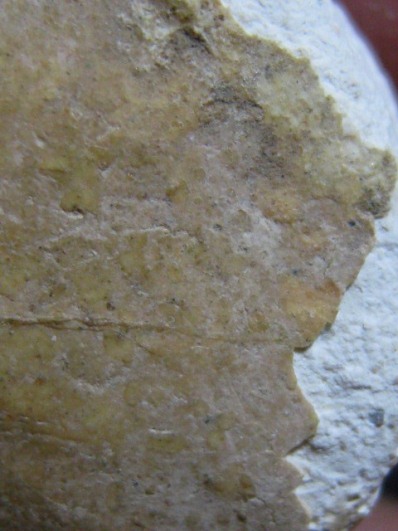 พระกรุวัดคู้สลอด พิมพ์จันทร์ลอย เนื้อผง จ.พระนครศรีอยุธยา สภาพพอใช้