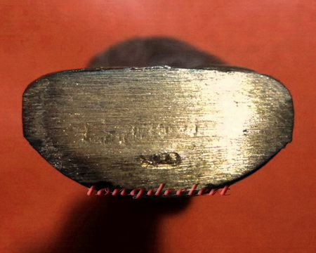 รูปหล่อปั๊มหลวงพ่อเปิ่น วัดบางพระ จ.นครปฐม รุ่นแรก เนื้อเงิน นวะ และทองแดง หายาก สวยมากค่ะ