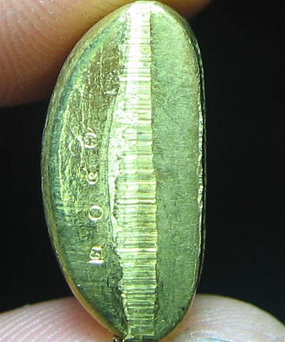 เคาะเดียวแดง หล่อปั๊มรูปเหมือน 7รอบ เนื้อทองเหลือง ทำบุญอายุวัฒนมงคล 84ปี หลวงพ่อเอียด 