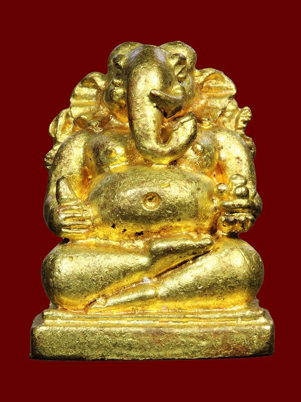 พระพิฆเนศ รุ่นสมปรารถนา หลวงพ่อหลาย วัดคันลัด เลข ๕๖๖