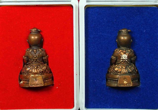 เคาะเดียวแดง กุมารจินดามณี รุ่นแรก เนื้อชนวนกับเนื้อทองแดง๑