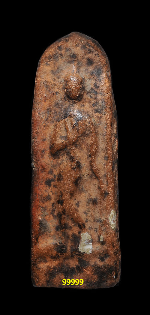 พระสรรค์ยืน ลีลาเนื้อดิน กรุวัดท้ายย่าน จ.ชัยนาท