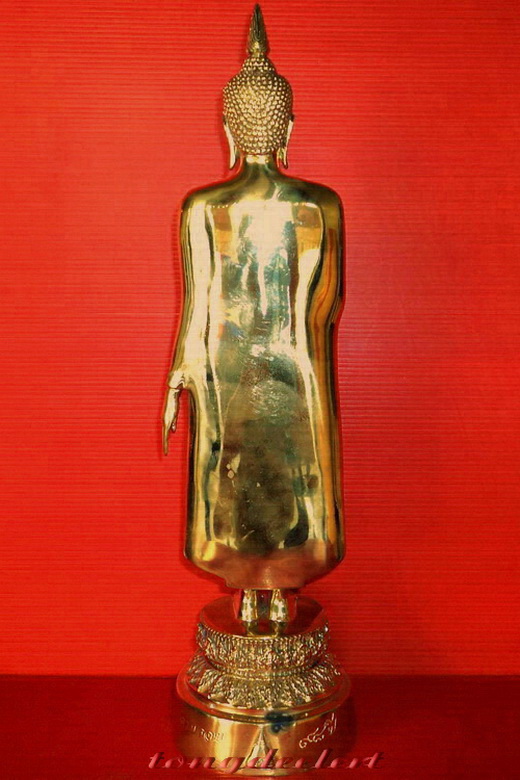 พระบูชาพระร่วงโรจนฤทธิ์ วัดพระปฐมเจดีย์ จ.นครปฐม ครบรอบ 98 ปี สูง 16 นิ้ว สวยมากค่ะ