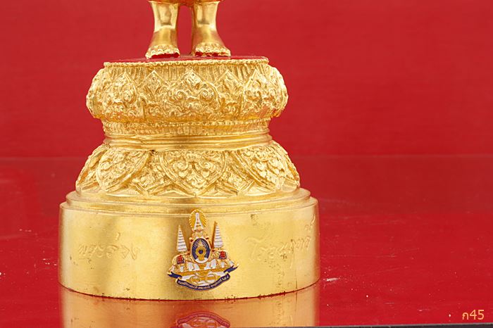 พระร่วงโรจนฤทธิ์ วัดพระปฐมเจดีย์ ในหลวงเสด็จเททอง ปี 2540