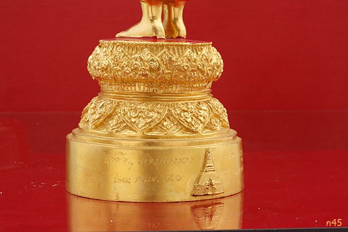 พระร่วงโรจนฤทธิ์ วัดพระปฐมเจดีย์ ในหลวงเสด็จเททอง ปี 2540