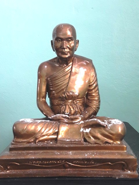 รูปหล่อ9นิ้วรุ่นแรกหลวงพ่อแช่ม วัดดอนยายหอม นครปฐม