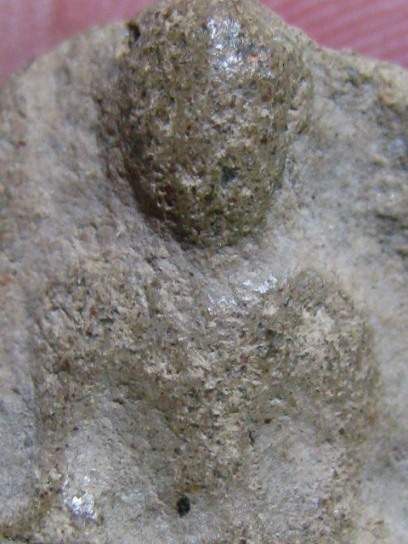 พระเม็ดน้อยหน่า เนื้อดิน จ.สุโขทัย มาพร้อมบัตรรัรบรองความแท้ 