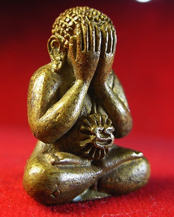 พระปิดตาอุดมโชค หลวงปู่หมุน วัดบ้านจาน พิธีเสาร์ ๕ ออกวัดไตรมิตร ปลุกเสกวัดป่าหนองหล่ม ปี ๔๓