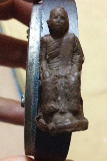 พระหลวงปู่เทพโลกอุดร วัดป่าสักภักดีภูริ   หลวงปู่หมุนเสก แม่เหล็กดูดติด สภาพสวยๆ