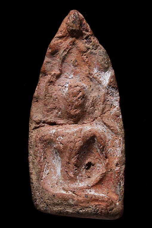 พระขุนแผนพลายคู่ตัด หน้าเทวดา (ชำรุด)