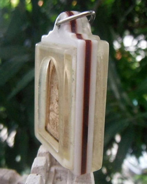 สมเด็จพระแก้วมรกต ท่านเจ้าคุณนรฯ พิมพ์หนังเสือ(เล็ก) วัดเทพศิรินทร์ ปี 2513 พร้อมบัตรรับรอง