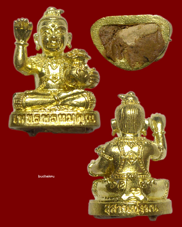 กุมารเพชรพรหมคุณ เนื้อทองล่ำอู่ ผ้าป่า ปี 2555 หลวงปู่หงษ์ พรหมปัญโญ