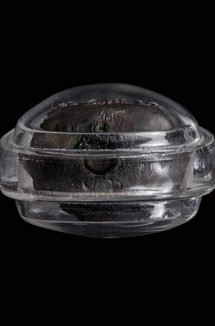 รูปหล่อเบ้าทุบ  หลวงปู่หมุน เนื้อนวโลหะพิเศษ เต็มสูตร หมายเลข 136 เลขเจริญลาภ สภาพสวยเเชมป์ 