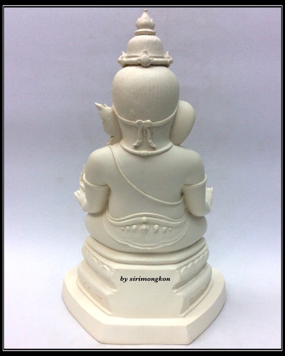 พระพิฆเนศ ปางแบ่งภาคหนุมาน (พระอาทยันตะปรภู) รุ่น สุข สำเร็จทันใจ ขนาดบูชา สูง11นิ้ว พิมพ์กรรมการ