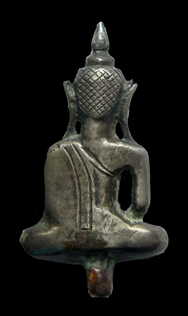 พระยอดธง อยุธยา เนื้อเงินเก่า สภาพสวยครับ