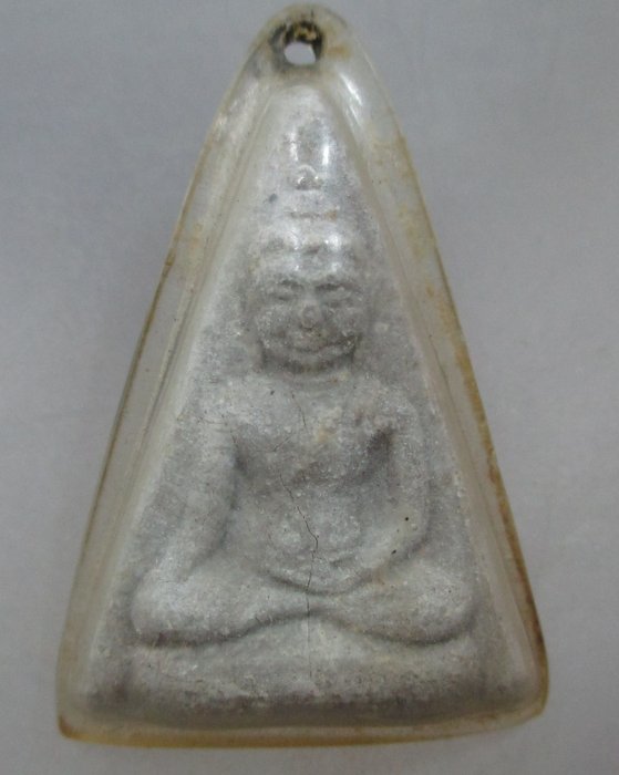 20 บาท นางพญา วัดเขาชายธง จ นครสวรรค์ ปี๒๐ เลี่ยมเดิม องค์พระราน
