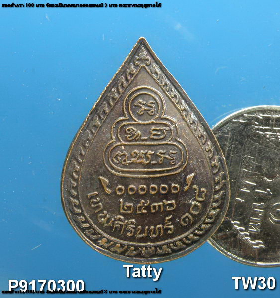 เจ้าคุณนรฯ วัดเทพศิรินทร์ รุ่น 108 ปี พ.ศ. 2536