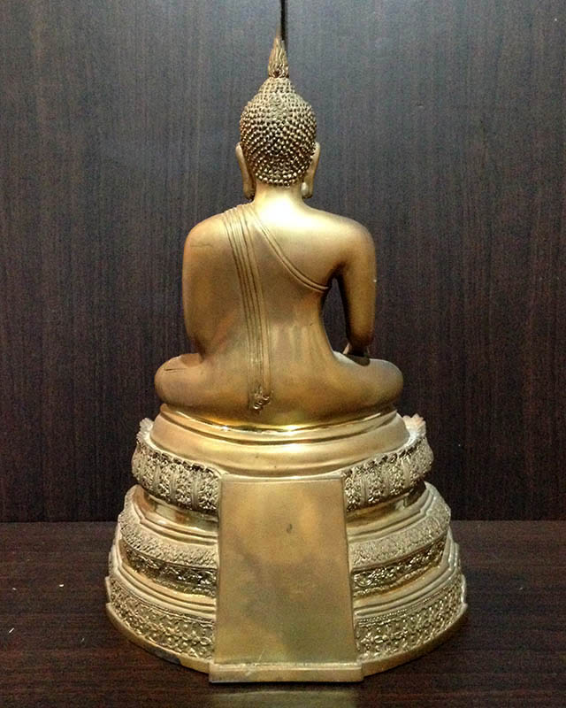 พระบูชาหลวงพ่อวัดไร่ขิง หน้าตัก6 นิ้ว, ฐาน9 นิ้วครึ่ง, สูง13 นิ้วกว่า 