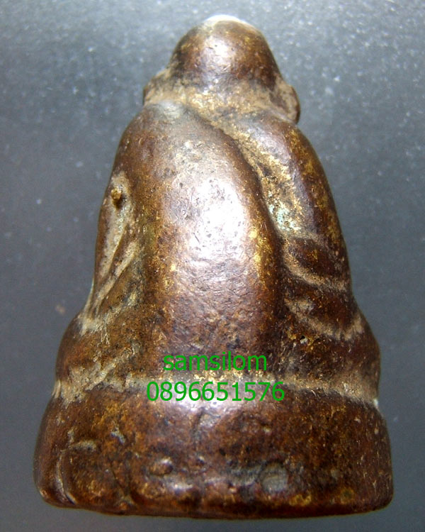 หลวงพ่อเขียน วัดสำนักขุนเณร พิมพ์หน้าหมู ปี2482 ผิวหิ้ง แก่ทอง สวย หายาก