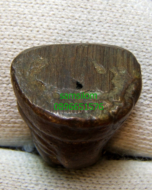 หลวงพ่อเขียน วัดสำนักขุนเณร พิมพ์หน้าหมู ปี2482 ผิวหิ้ง แก่ทอง สวย หายาก