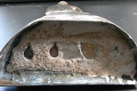 พระบูชาเนื้อทองฝาบาตรหลวงพ่อโสธร วัดห้วยมงคล ประจวบฯ  หน้าตัก 5 นิ้ว