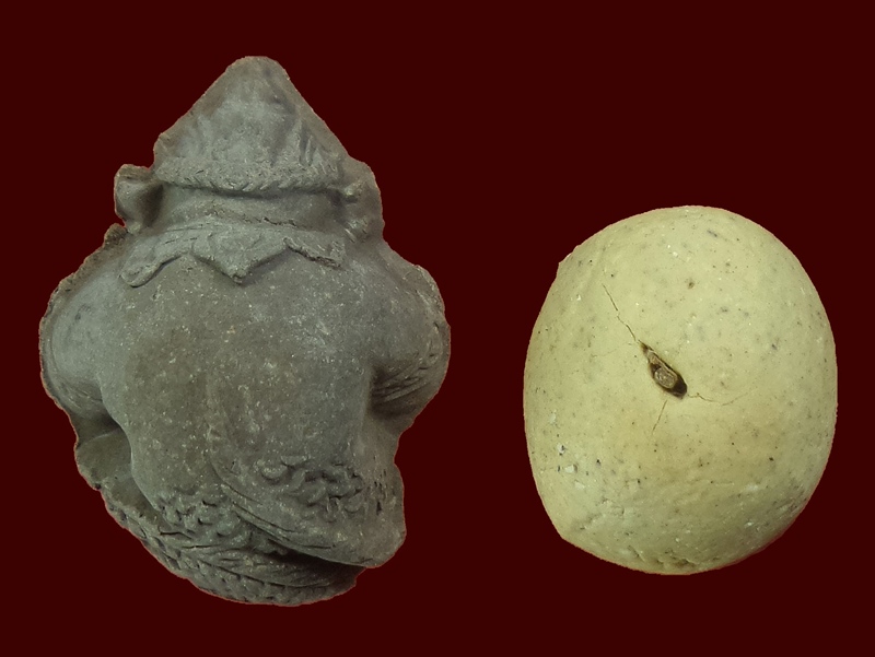 ลูกอมพระราหู เนื้อผง+ลูกอม วัดชมนิมิตร ปี 2544