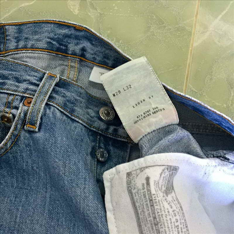 Levi's 501_Made In Mexico_W29 L32 ไซด์วัดจริง เอว 31 นิ้ว