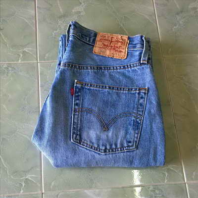 Levi's 501_Made In Mexico_W29 L32 ไซด์วัดจริง เอว 31 นิ้ว