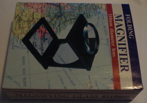   เลนส์ขยาย 110mm ตัวใหญ่ พับได้ เคาะเดียว 