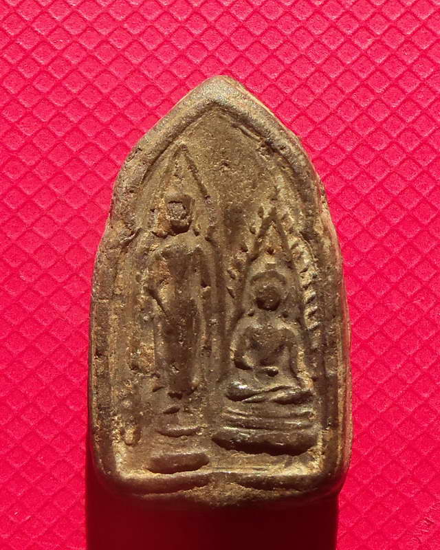 พระเหนียวในตำนาน พระชินราช 2 หน้า กรุบางยี่หน จ.สุพรรณบุรี เนื้อดินเผา