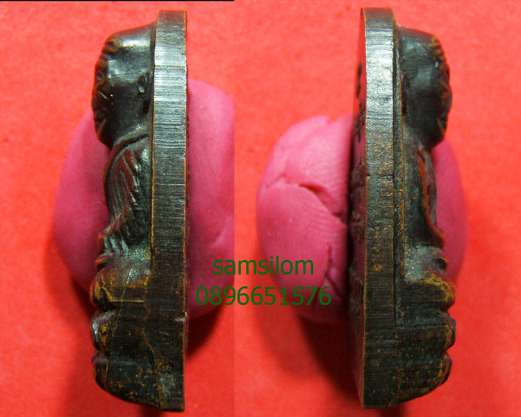 หลวงปู่ทวด 05 หลังยันต์ บล็อคแตก