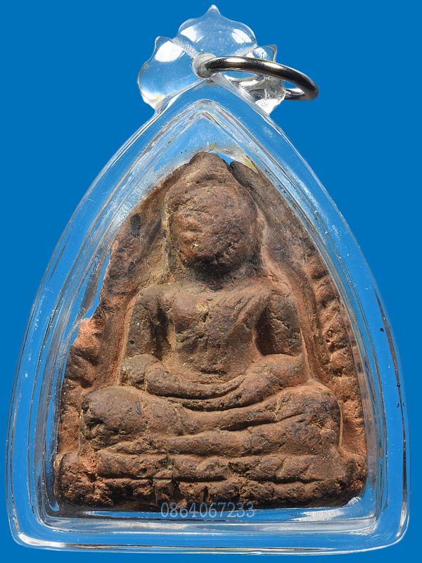 หลวงพ่อโตพิมพ์สมาธิ กรุบางกระทิง จ.อยุธยา สภาพน่ารักเลี่ยมพร้อมใช้ครับ