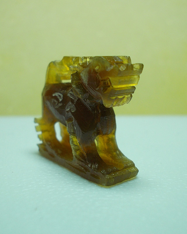 สิงห์เขาควายเผือกแกะ หลวงพ่อสิน วัดระหารใหญ่  อ.บ้านค่าย จ.ระยอง