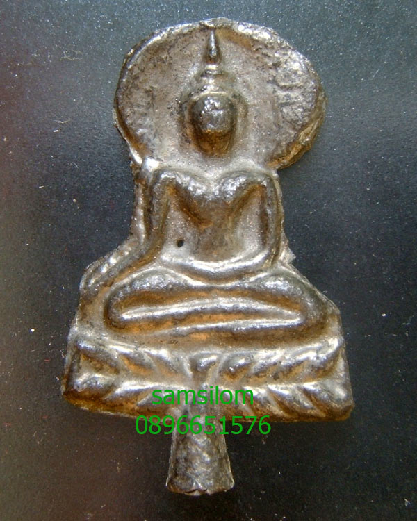 กรุวัดราชบูรณะ อยุธยา พิมพ์ขุนแผนใบพุทรา ชินเงิน สวย สมบูรณ์ (2)