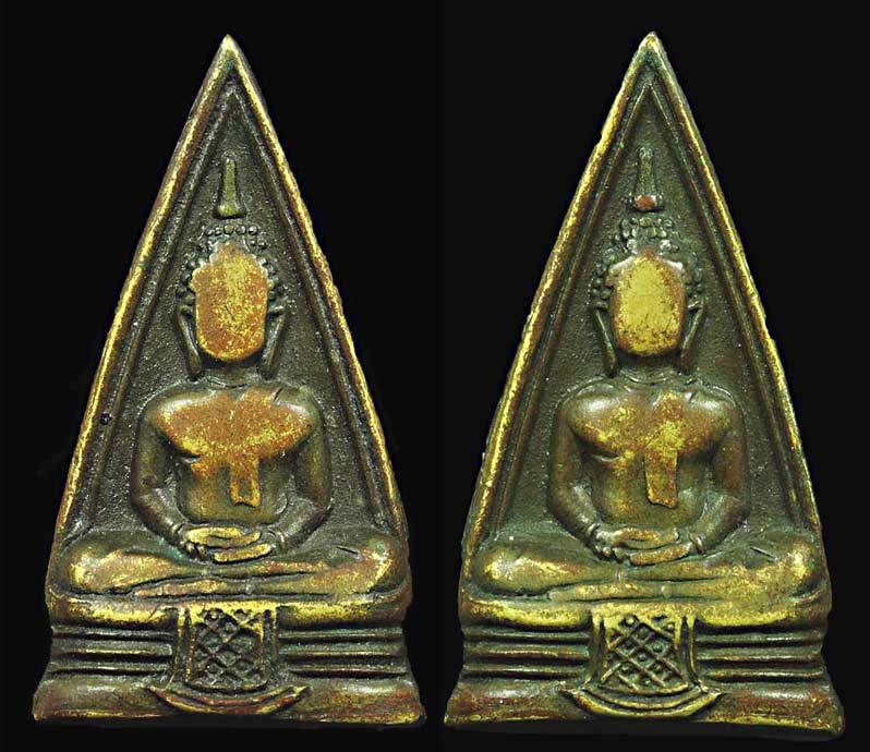 หลวงพ่อโสธร 2หน้า ปี2497 56-57พร้อมบัตรดีดี          .. เคาะเดียวแดง